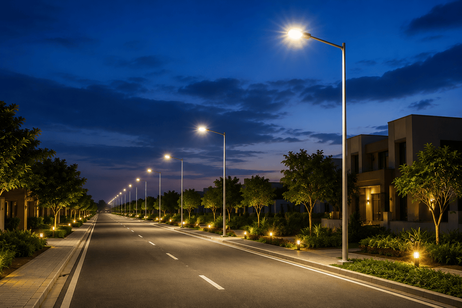 street lights
