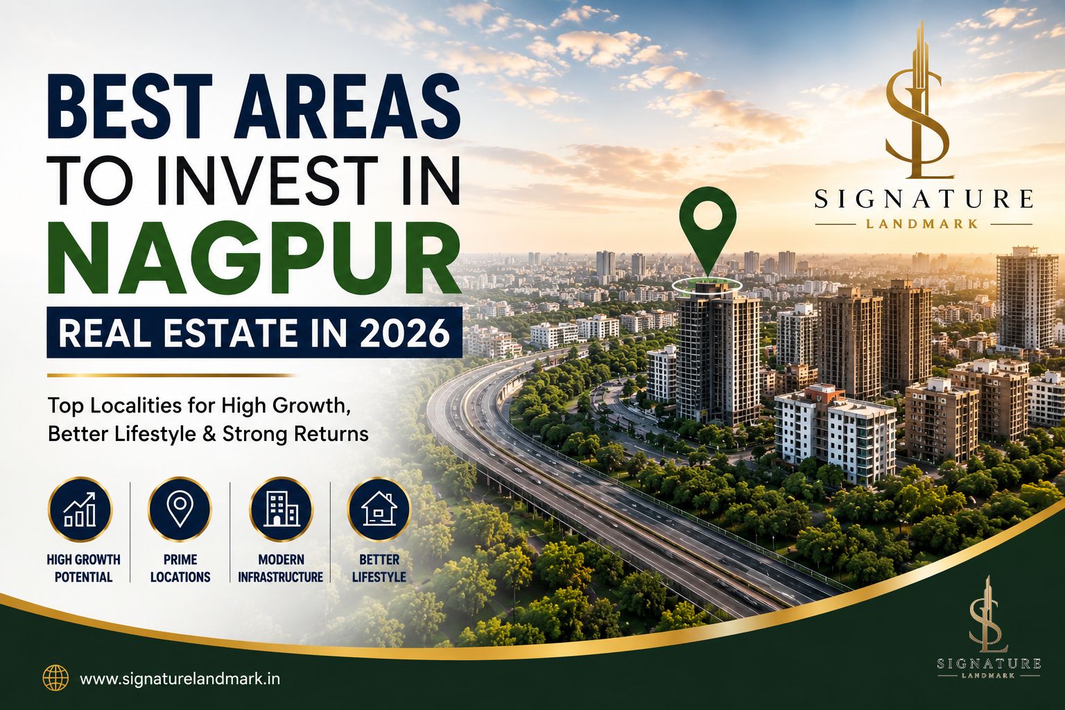 Best Areas to Invest in Nagpur Real Estate in 2026 Best Areas to Invest in Nagpur Real Estate in 2026