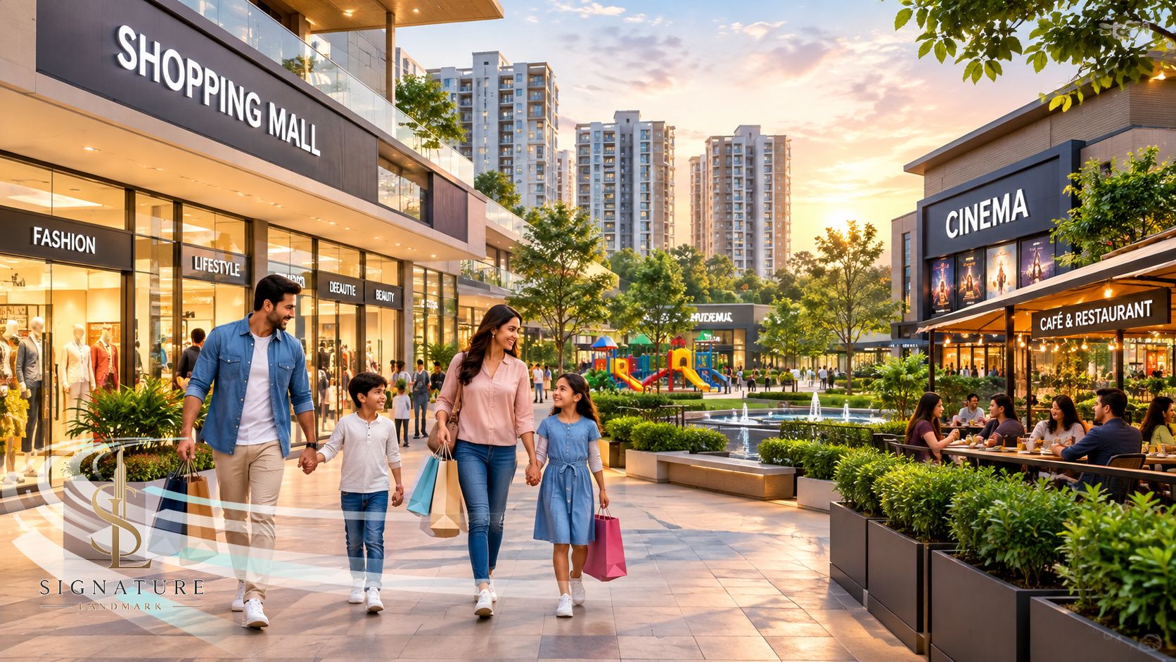 Shopping and entertainment Shopping and entertainment